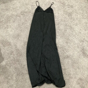 Taryn Alexander Union Made Vintage Black Slip or Nightgown Size Small